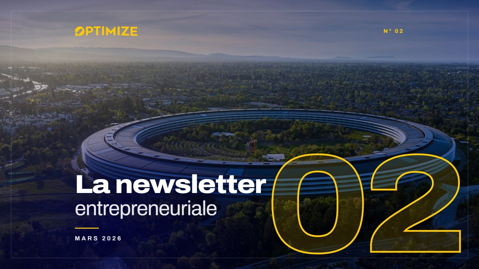 Couverture de la newsletter entrepreneuriale n° 2, mars 2026